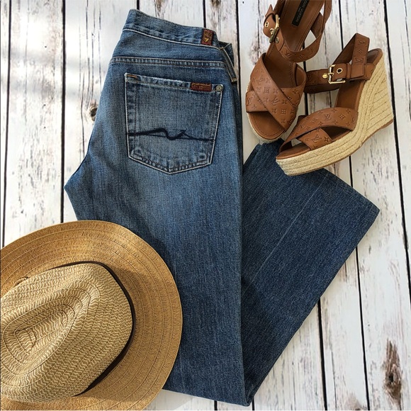 7 For All Mankind Denim - 7 For All Mankind Boot Cut Denim Jeans.
